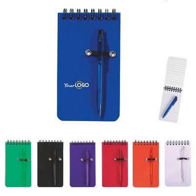 Spiral Jotter Notebook with Pen