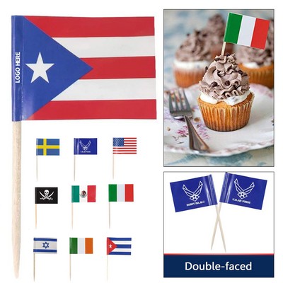 Custom Paper Toothpick Flags