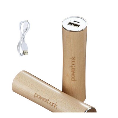 SEVILLE Cylindrical Shaped Portable Charger 2200mAh