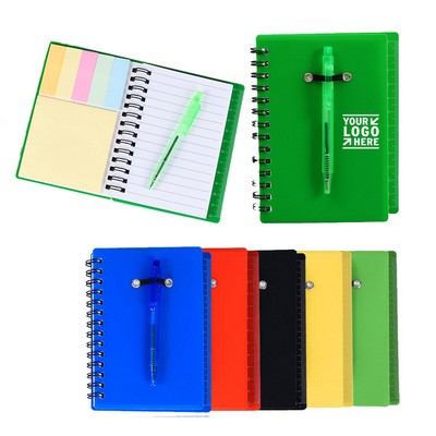 Spiral Pocket Notebook w/ Pen