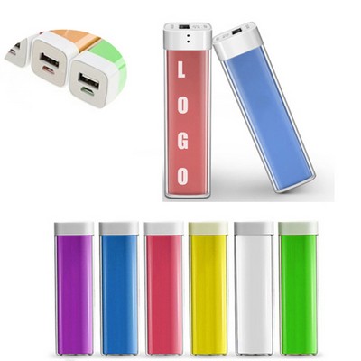 1800Mah Portable Lipstick Power Bank